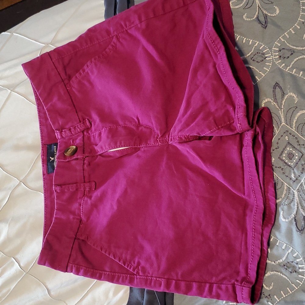 Purple American Eagle shorts